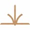 Ekena Millwork Redmond Timber Gable Bracket, Western Red Cedar, 108"W x 72"H x 3 1/2"D x 5 1/2"F, 16/12 Pitch GBW108X72X0406RED00SWR - alternate 1